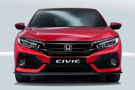 All-new 2017 Civic hatchback